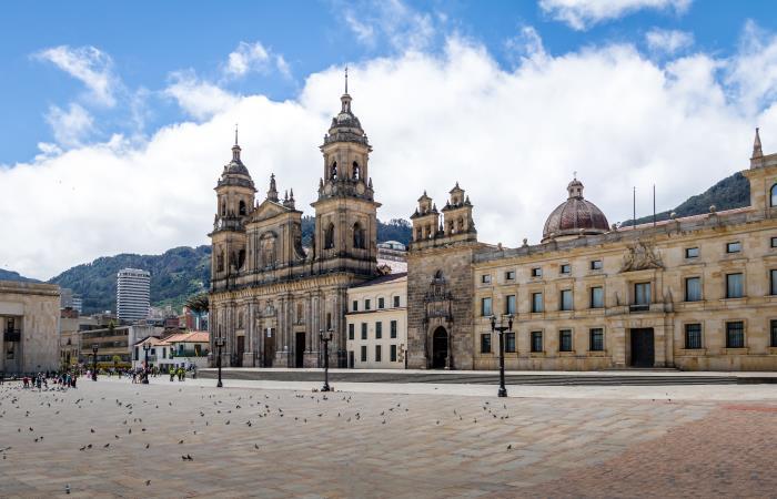 Plaza de Bolívar de Bogotá. Foto: Shutterstock