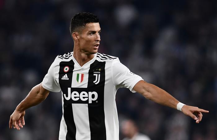 Cristiano Ronaldo, jugador de Juventus. Foto: AFP
