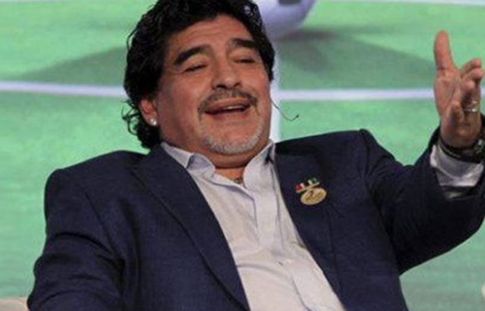 Maradona crítica a Messi. Foto: AFP