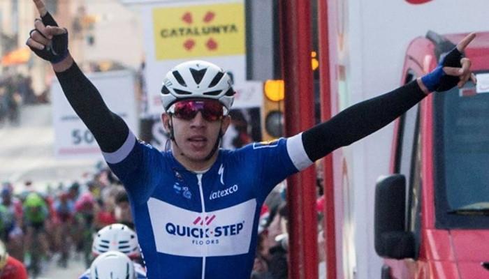 Álvaro Hodeg en la Vuelta a Turquía rompió un récord en el ciclismo mundial. Foto: EFE
