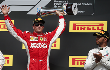 [VIDEO] Kimi Raikkonen se impone en el Gran Premio de Estados Unidos