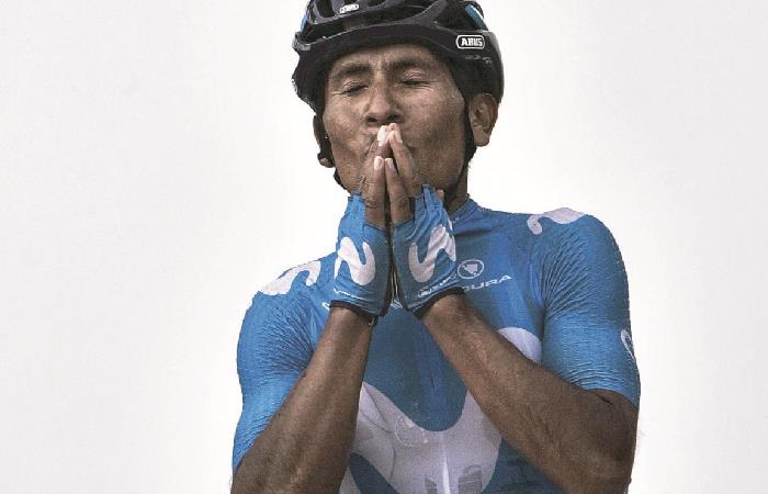 Nairo Quintana, un gran referente en 'Bicigo'. Foto: AFP