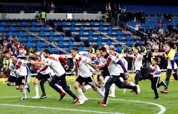 River Plate celebra su título. Foto: EFE