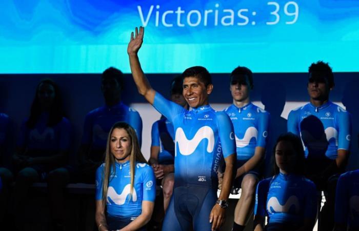 Nairo Quintana será el líder del Movistar en el Tour de Francia 2019. Foto: AFP
