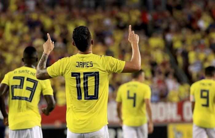 La Selección Colombia volverá a jugar en marzo. Foto: AFP
