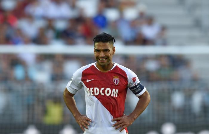 Radamel Falcao Garcia, jugador de Mónaco. Foto: AFP