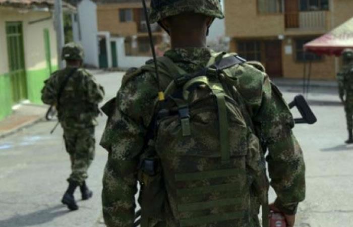 El militar fue secuestrado en la frontera. Foto: AFP