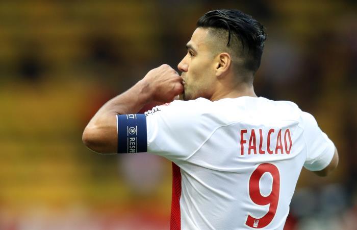 Falcao no jugó el último partido con Mónaco. Foto: AFP