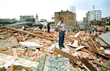 Se conmemoran 20 años del terremoto que enlutó el Eje Cafetero
