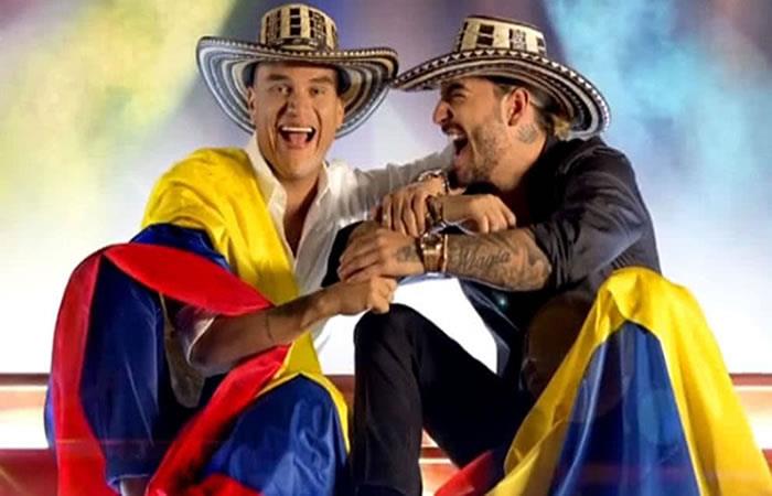 Silvestre Dangond y Maluma estrenan 'Vivir bailando'. Foto: Instagram