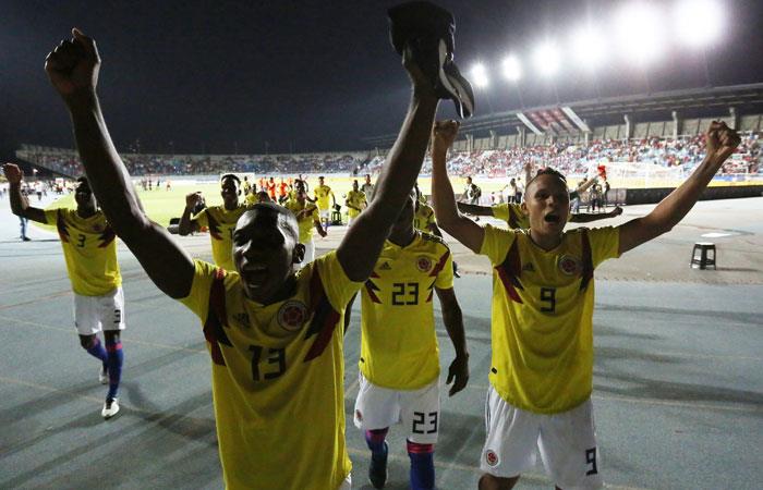 La Selección Colombia Sub 20 se clasificó al hexagonal final. Foto: EFE