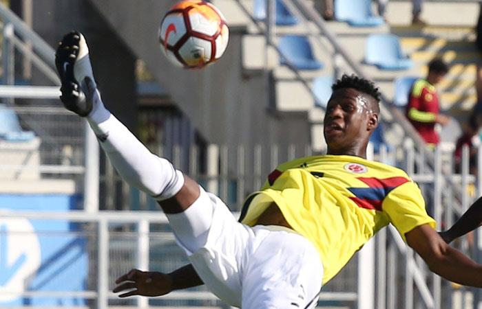 La Selección Colombia Sub 20 se juega su última carta. Foto: EFE