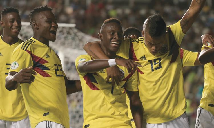 Colombia clasificó después de su ausencia en 2017. Foto: EFE