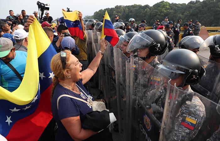 Ayuda humanitaria ingresaría hoy a Venezuela. Foto: EFE