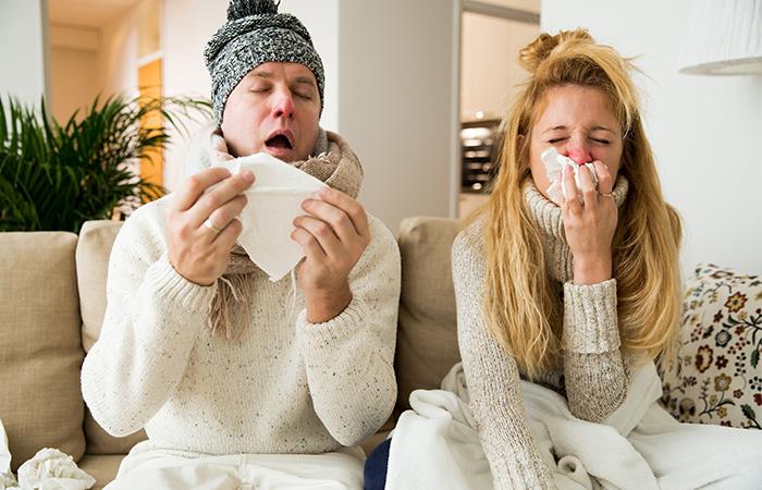 En época invernal es muy frecuente contraer gripa. Foto: Shutterstock