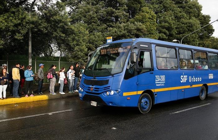 En 2018, fueron más de 16 mil los hurtos en el transporte público de Bogotá. Foto: Twitter