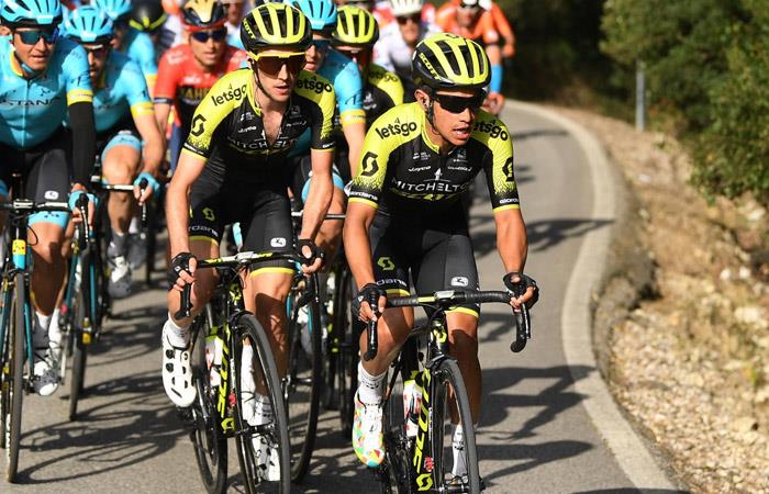 Esteban Chaves en la Vuelta a Cataluña. Foto: AFP