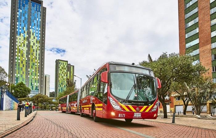 TransMilenio es el principal sistema de transporte público en Bogotá. Foto: Twitter