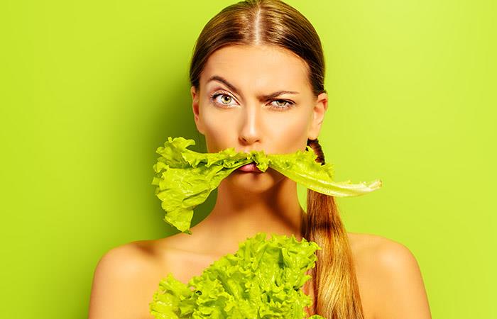 Comerte una huerta de lechugas no te ayudará a bajar de peso. Foto: Shutterstock