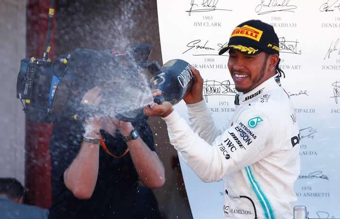 Lewis Hamilton - Gran Premio de España. Foto: EFE