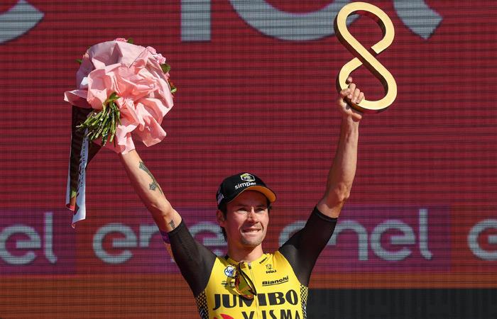 Primoz Roglic no estará en el Tour de Francia. Foto: EFE