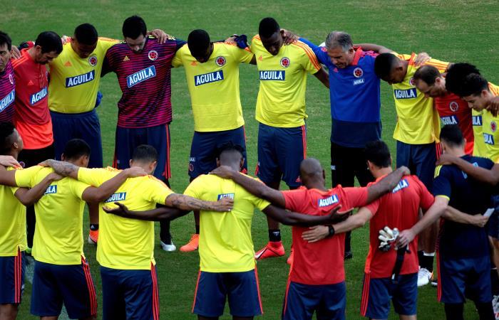 Selección Colombia en la Copa América. Foto: EFE