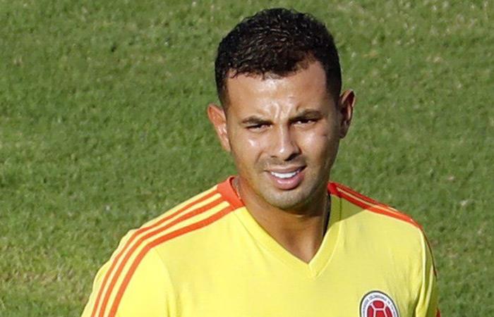 Edwin Cardona, jugador de la Selección Colombia. Foto: EFE
