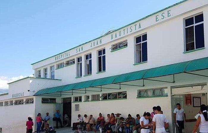 El Hospital San Juan Bautista de Chaparral es uno de los más importantes de Tolima. Foto: Twitter