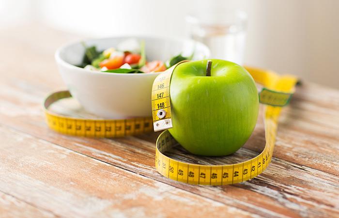 Aliméntate de forma saludable para lograr el peso ideal. Foto: Shutterstock
