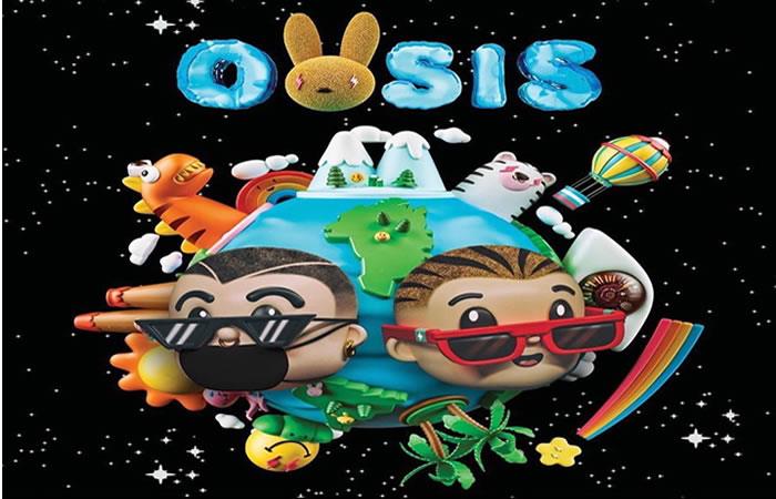 Oasis', el nuevo álbum de J Balvin en conjunto con Bad Bunny. 
