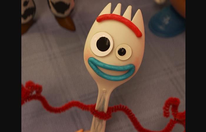 'Forky', el nuevo integrente en 'Toy Story 4'. Foto: Instagram