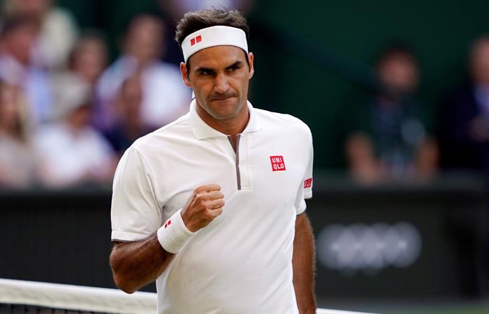 Roger Federer va por su noveno título de Wimbledon. Foto: EFE
