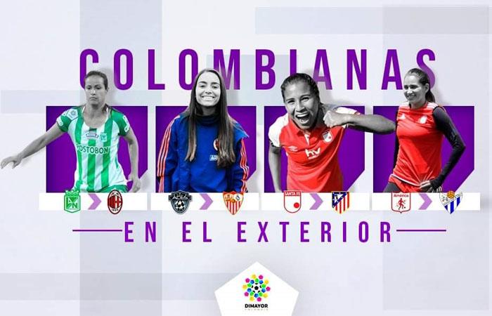 Ya son 6 las jugadoras colombianas en tierras europeas. Foto: Twitter