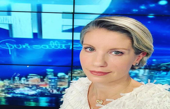 La periodista Claudia Gurissati se despide del noticiero RCN. Foto: Instagram