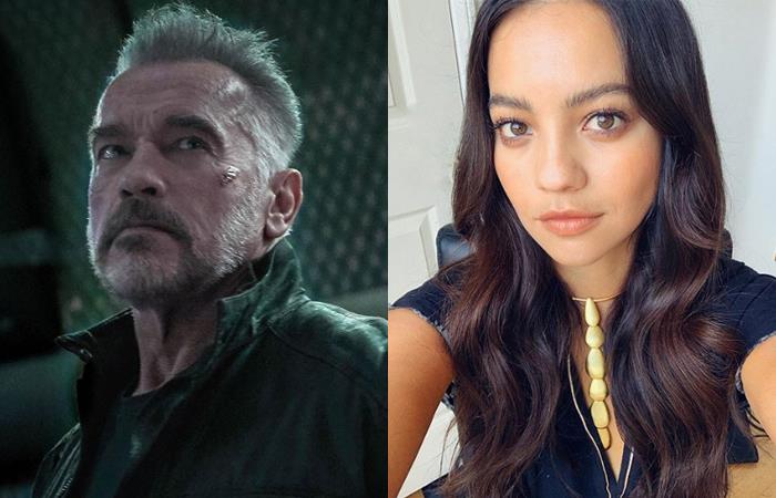 Arnold Schwarzenegger y Natalia Reyes estarán en 'Terminator'. Foto: Instagram