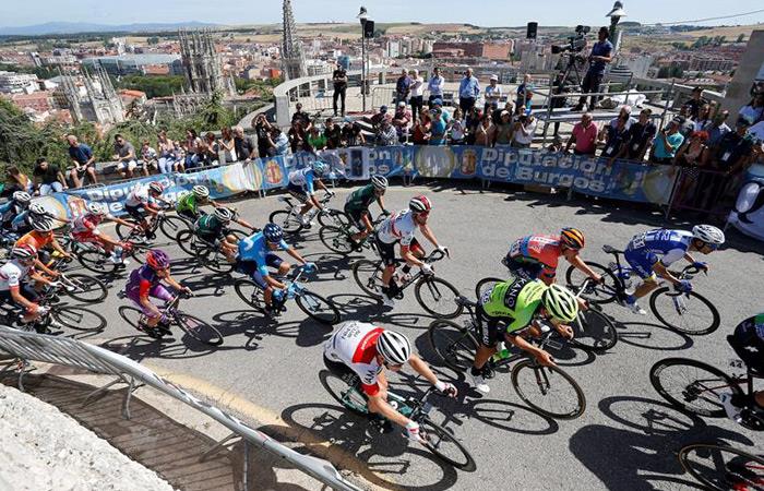 Así se vivió la segunda etapa de la Vuelta a Burgos. Foto: EFE