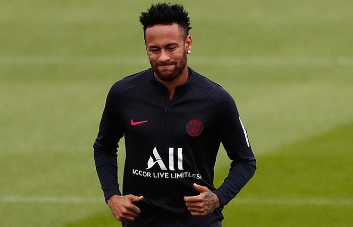 Aunque se entrenó esta semana, Neymar no jugará ante Toulouse. Foto: EFE