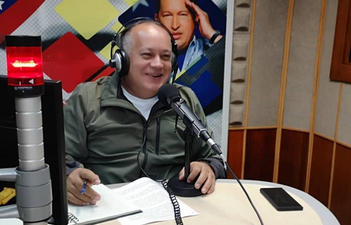 Diosdado Cabello, considerado el segundo hombre más importante del régimen chavista en Venezuela. Foto: Twitter