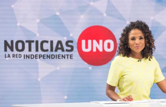 Mabel Lara, presentadora principal de Noticias UNO. Foto: Twitter