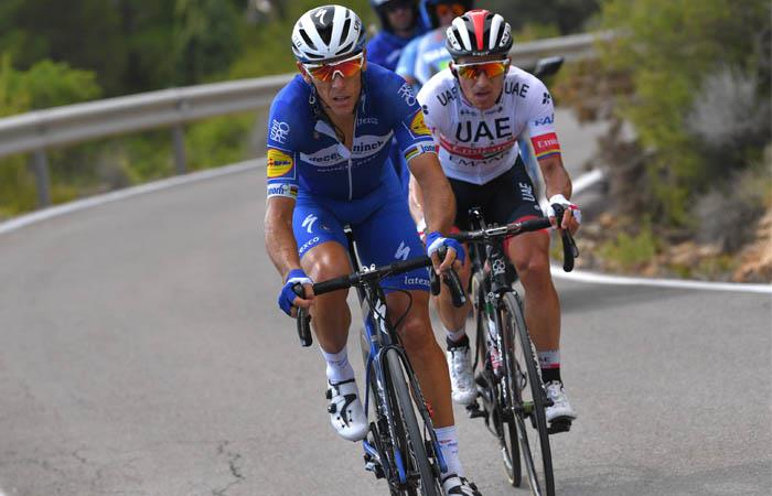 Philippe Gilbert se llevó la victoria de la etapa 12 de la Vuelta a España. Foto: Twitter
