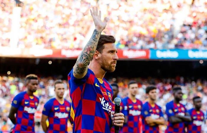 Messi no ha debutado con Barcelona en la temporada 19/20. Foto: Instagram