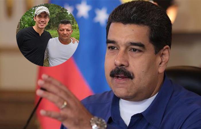 Nicolás Maduro habla sobre las fotos de Juan Guaidó. y Twitter. Foto: EFE