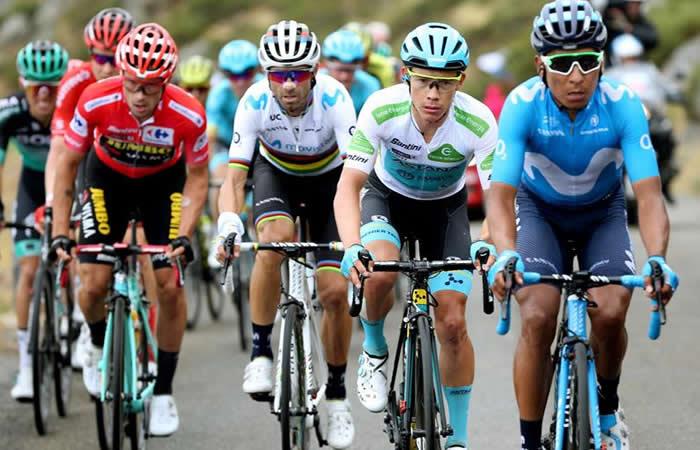 Un buen balance dejó para los colombianos La Vuelta 2019 -. Foto: EFE