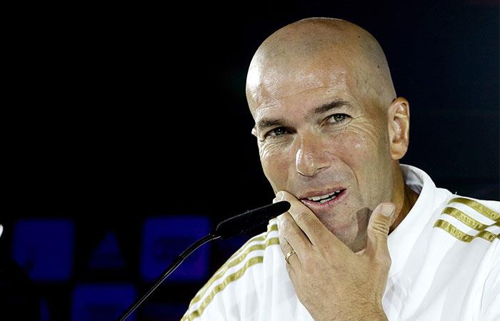 Zidane dejó claro que cuenta con James Rodríguez. Foto: EFE