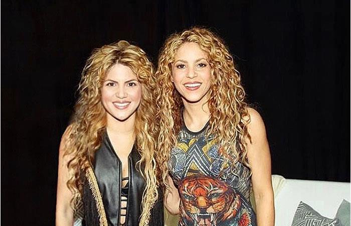Rebecca Maiellano junto a Shakira. Foto: Instagram