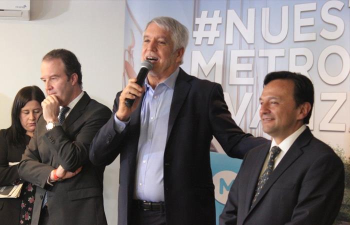 Enrique Peñalosa aseguró que las construcciones del Metro de Bogotá iniciarán en 2020. Foto: Twitter
