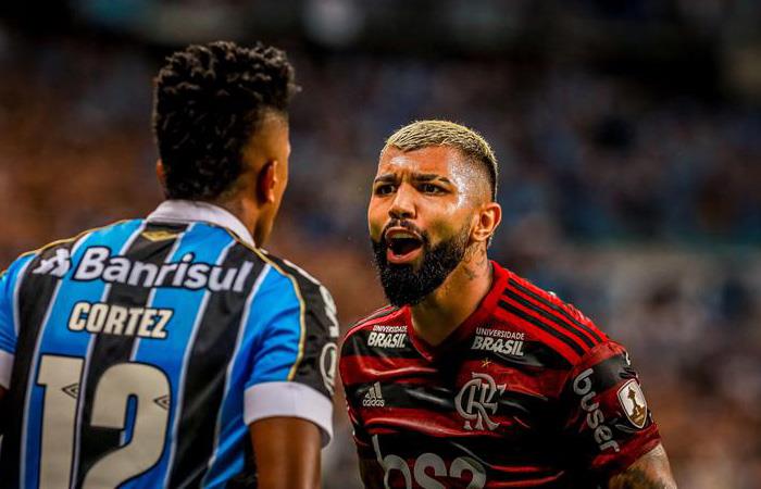 Gremio igualó con Flamengo en Portoalegre. Foto: EFE