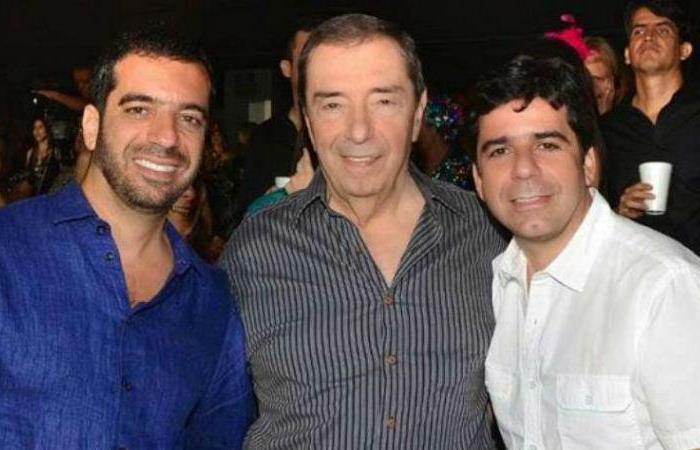 Arturo Char, Fuad Char y Alejandro Char. Foto: Twitter