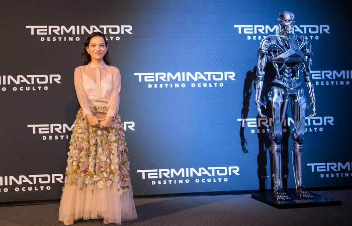 Natalia Reyes debuta en Hollywood en una nueva entrega de "Terminator". Foto: Twitter