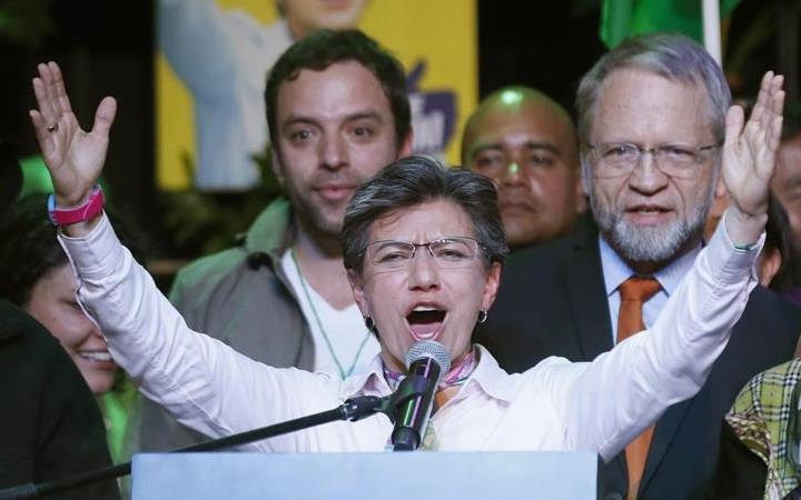 Claudia López, alcaldesa electa de Bogotá. Foto: EFE